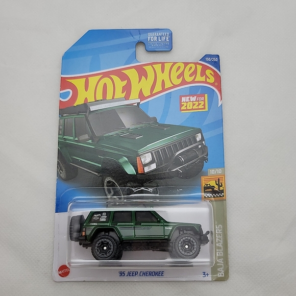 Mattel Other - Hot Wheels '95 Jeep Cherokee BAJA BLAZERS